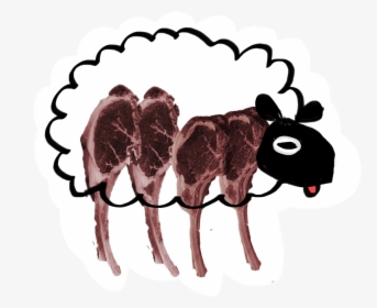 Cartoon Meat Png, Transparent Png, Free Download