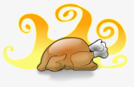 Drawing Turkey Meat, HD Png Download, Free Download