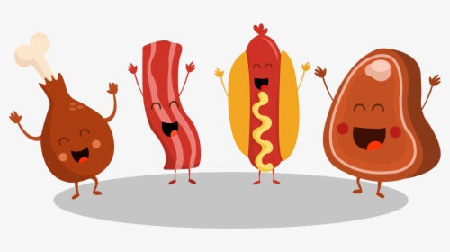 Cartoon Meat Png, Transparent Png, Free Download