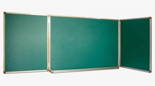 Three-element Folding Blackboard Green Chalk Board, HD Png Download, Free Download