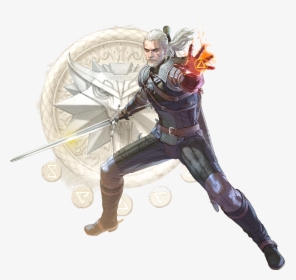 Geralt De Rivia Mostrará Sus Habilidades En "soul Calibur, HD Png Download, Free Download