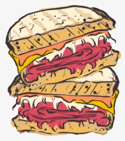 Sandwich Clipart Meat Sandwich, HD Png Download, Free Download