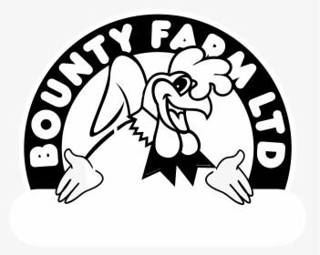 Bounty Farm Meat Centre Logo Black And White, HD Png Download, Free Download