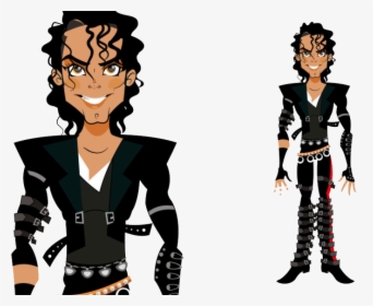 Michael Jackson As A Cartoon, HD Png Download, Free Download