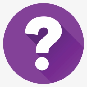 Question Mark Icon Png Transparent -question Mark - Circle With Question Mark, Png Download, Free Download