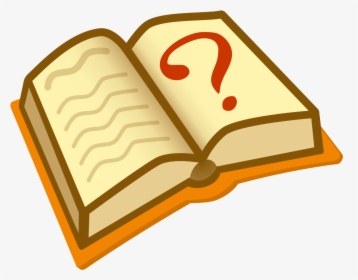 Book Question Mark Png, Transparent Png, Free Download