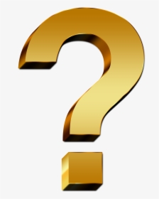 Question Mark Png Hd - Question Mark Gold, Transparent Png, Free Download