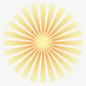 Golden Solar Rays - Sun Rays Vector Transparent, HD Png Download, Free Download
