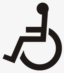 Handicap Png - Traffic Signs Wheelchair, Transparent Png, Free Download