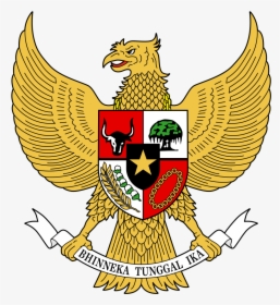 Coat Of Arms Of Indonesia Png Clipart - Indonesia Coat Of Arms, Transparent Png, Free Download