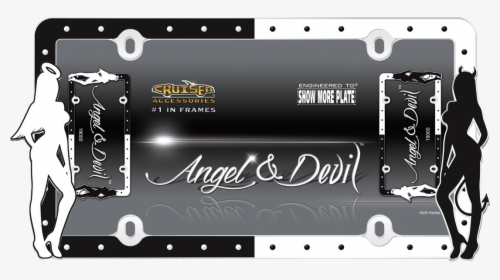 License Plate Frames Angels, HD Png Download, Free Download