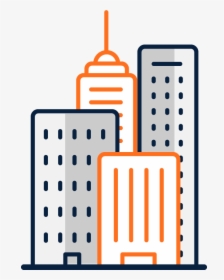 Icon Of High Rise Buildings, HD Png Download, Free Download