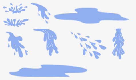 Slime Clipart Splash - Transparent Water Spray Clipart, HD Png Download, Free Download