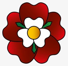 Red And White The Tudor Rose, HD Png Download, Free Download