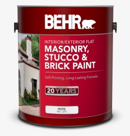 Can Of Behr Marquee Ceiling Flat Paint And Primer Hd Png