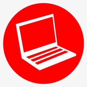 Red Laptop Clip Art, HD Png Download, Free Download