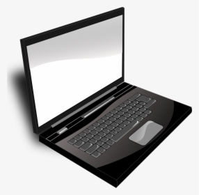 Technology,electronic Device,personal Computer,paper - Laptop Black And White, HD Png Download, Free Download