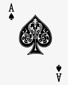 Cards, Ace, Spades - Ace Of Spades Png, Transparent Png, Free Download