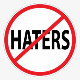 No Haters Button - Stop Bullying, HD Png Download, Free Download
