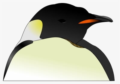 Tux Head Cabeza De Pingino Svg Clip Arts - Penguin Head Cartoon, HD Png Download, Free Download