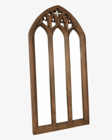 Parys Church Gothic Mirror Alliance Furniture Trading - Wooden Church Window Design, HD Png Download, Free Download