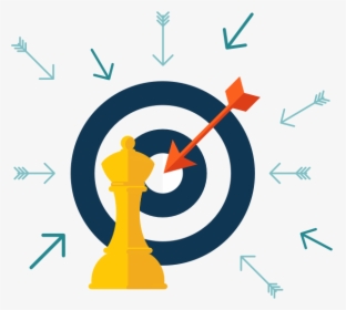 Marketing Clipart Customer Target - Market Strategy Transparent Png, Png Download, Free Download
