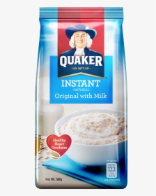 Oatmeal Clipart Quaker Oats - Quaker Oats Milk Flavor, HD Png Download, Free Download