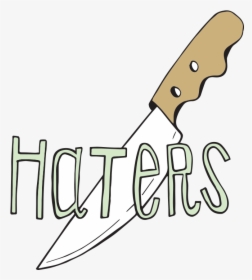 Haters Word Transparent, HD Png Download, Free Download