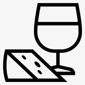 Transparent Vine Icon Png - Wine And Cheese Icon, Png Download, Free Download