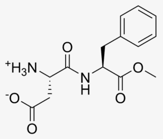 Aspartame Structure - N Benzoyl Amino Acid, HD Png Download, Free Download