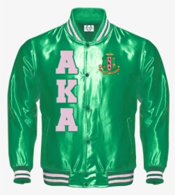 Alpha Kappa Alpha Satin Baseball Jacket - Aka Satin Jackets, HD Png Download, Free Download