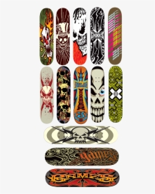 Transparent Skateboard Template Png - X Games Finger Skates, Png Download, Free Download