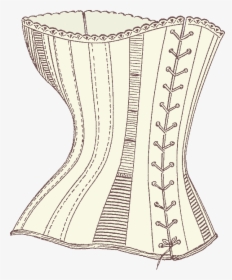Backside Of A Corset, - Corset, HD Png Download, Free Download