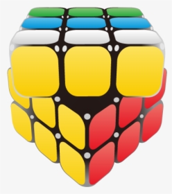 3d Rubiks Cube - Cube, HD Png Download, Free Download
