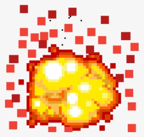 8 Bit Explosion Png, Transparent Png, Free Download