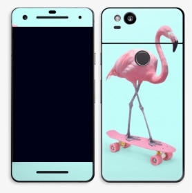 Skateboarding Flamingo Skin Pixel - Flamingo Skate, HD Png Download, Free Download