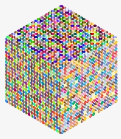 Prismatic Isometric Circles Cube Clip Arts, HD Png Download, Free Download