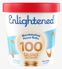 Enlightened Ice Cream Marshmallow Peanut Butter, HD Png Download, Free Download