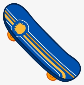Club Penguin Wiki - Club Penguin Skateboard, HD Png Download, Free Download