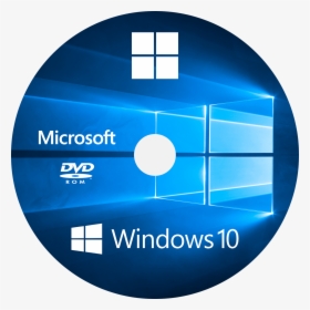 Windows Cd Cover Transparent Png - Windows 10 64 Bit Dvd, Png Download, Free Download
