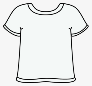 Tshirt Clip Transparent Background - Transparent Background Transparent White Shirt Clipart, HD Png Download, Free Download
