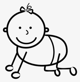 Clip Art Freetoedit - Stickman Baby Boy, HD Png Download, Free Download