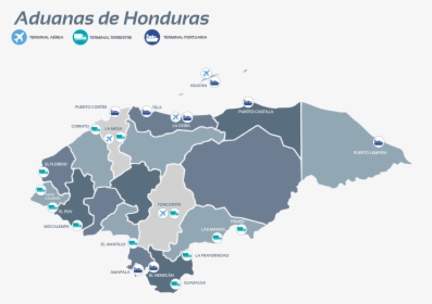 Map Of Honduras, HD Png Download, Free Download