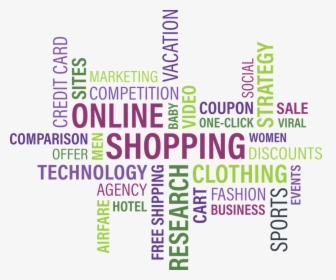 Online Shopping Png Transparent Images - Online Shopping Word Png, Png Download, Free Download