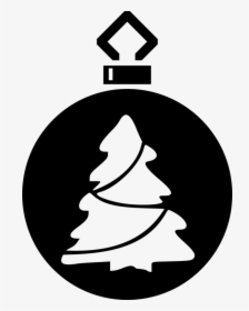 Christmas Photography - Silhouette Christmas Ornament Clipart, HD Png Download, Free Download