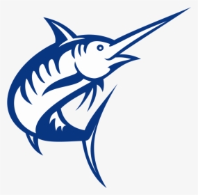 Marlin Fishing Atlantic Blue Marlin Clip Art - Blue Marlin Logo, HD Png Download, Free Download