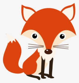 Nursery Idea Baby Shower Animal Fox - Baby Fox Woodland Animals, HD Png Download, Free Download