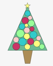 Christmas Ornaments Clip Library Stock Free Huge Freebie - Free Clip Art Christmas Tree, HD Png Download, Free Download