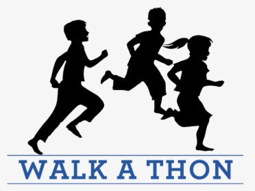 Walk Vector Walkathon - Kids Running Png, Transparent Png, Free Download