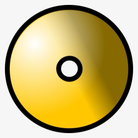 Gold Theme Cd Dvd Svg Clip Arts - Cd's Clipart, HD Png Download, Free Download